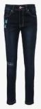 Blue Giraffe Navy Blue Regular Fit Jeans girls