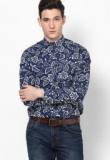 Blue Saint Blue Casual Shirts Men