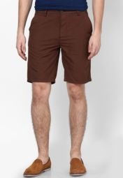 Blue Saint Brown Shorts Men