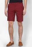 Blue Saint Maroon Shorts Men