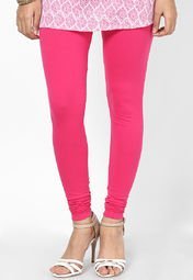 Bluestripes Pink Solid Leggings Women