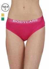 Bodycare Pack of 3 Assorted Bikini Briefs 79 women