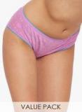 Bodycare Pack Of 6 Multicoloured Printed Hipster Briefs Women