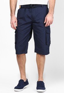 Bodymark Solid Navy Blue 3/4Th men