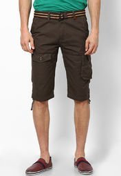 Bodymark Solid Olive Shorts Men