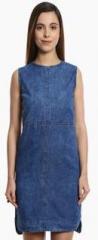 Bombay High Blue Solid Dress women