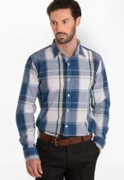 Bombay High Checks Multi Color Casual Shirt Men