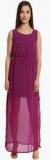 Bombay High Purple Solid Dress women