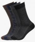 Bonjour Pack Of 4 Multi Color Solid Socks Men