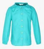 Bossini Aqua Blue Casual Top Girls