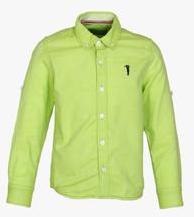 Bossini Green Casual Shirt boys