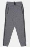 Bossini Grey Solid Track Pants Boys