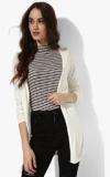 Bossini Off White Striped Shrug Women