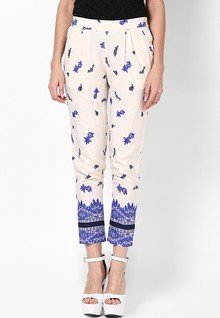 Bossini White Printed Legging women