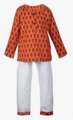 Bownbee Orange Night Suit boys