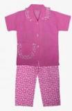 Bownbee Pink Night Suit girls