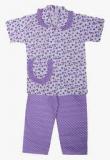 Bownbee Purple Night Suit girls