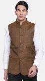 British Club Brown Nehru Jacket Men