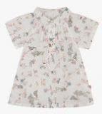 Budding Bees Grey Printed Casual Dress girls