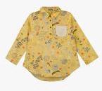 Budding Bees Yellow Printed Casual Top girls