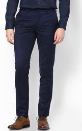 Burton Blue Formal Trouser Men