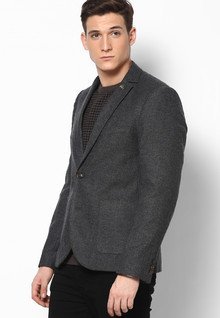 Burton Grey Blazer men