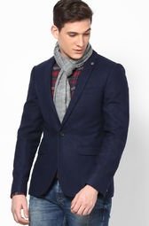 Burton Navy Blue Blazer Men