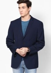 Burton Navy Blue Blazers Men