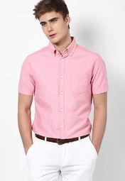 Burton Pink Casual Shirt Men