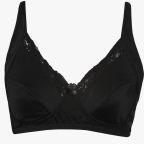 Bwitch Black Solid Non Padded Basic Bra Women