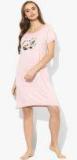 Bwitch Pink Printed Sleepwear Women