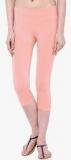 C9 Peach Solid Capris women