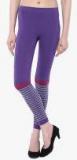 C9 Purple Striped Leggings Women