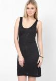 Calvin Klein Jeans Black Bodycon Dress Women