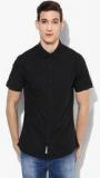 Calvin Klein Jeans Black Solid Regular Fit Casual Shirt men