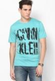 Calvin Klein Jeans Blue Round Neck T Shirt men