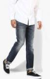 Calvin Klein Jeans Blue Washed Low Rise Skinny Fit Jeans Men