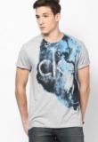 Calvin Klein Jeans Light Grey Round Neck T Shirt Men