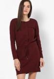 Calvin Klein Jeans Maroon Dresses Women