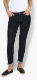 Calvin Klein Jeans Navy Blue Mid Rise Skinny Jeans women