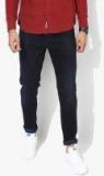 Calvin Klein Jeans Navy Blue Washed Slim Fit Jeans Men