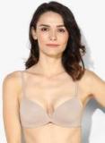 Calvin Klein Underwear Beige Solid Non Wired Lightly Padded Bra Women