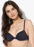 Calvin Klein Underwear Navy Blue Solid Wired Padded Bra Women