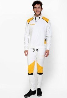 Camino Solid White Tracksuits men