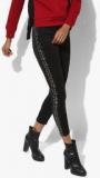 Camla Black Solid Jeggings women