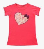 Campana Pink Casual Top Girls