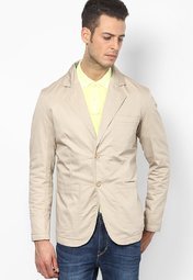 Canary London Beige Blazer Men