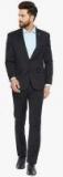 Canary London Black Solid Suit Men