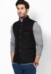 Canary London Black Waist Coat Men