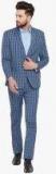 Canary London Blue Checked Suit Men